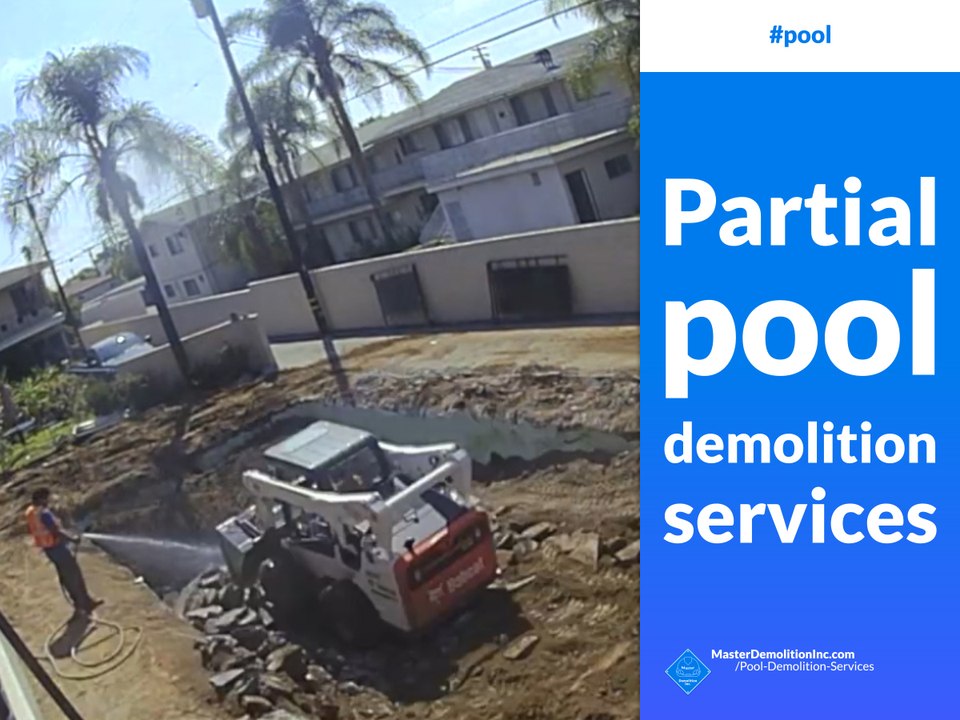 Partial Pool Demolition Services