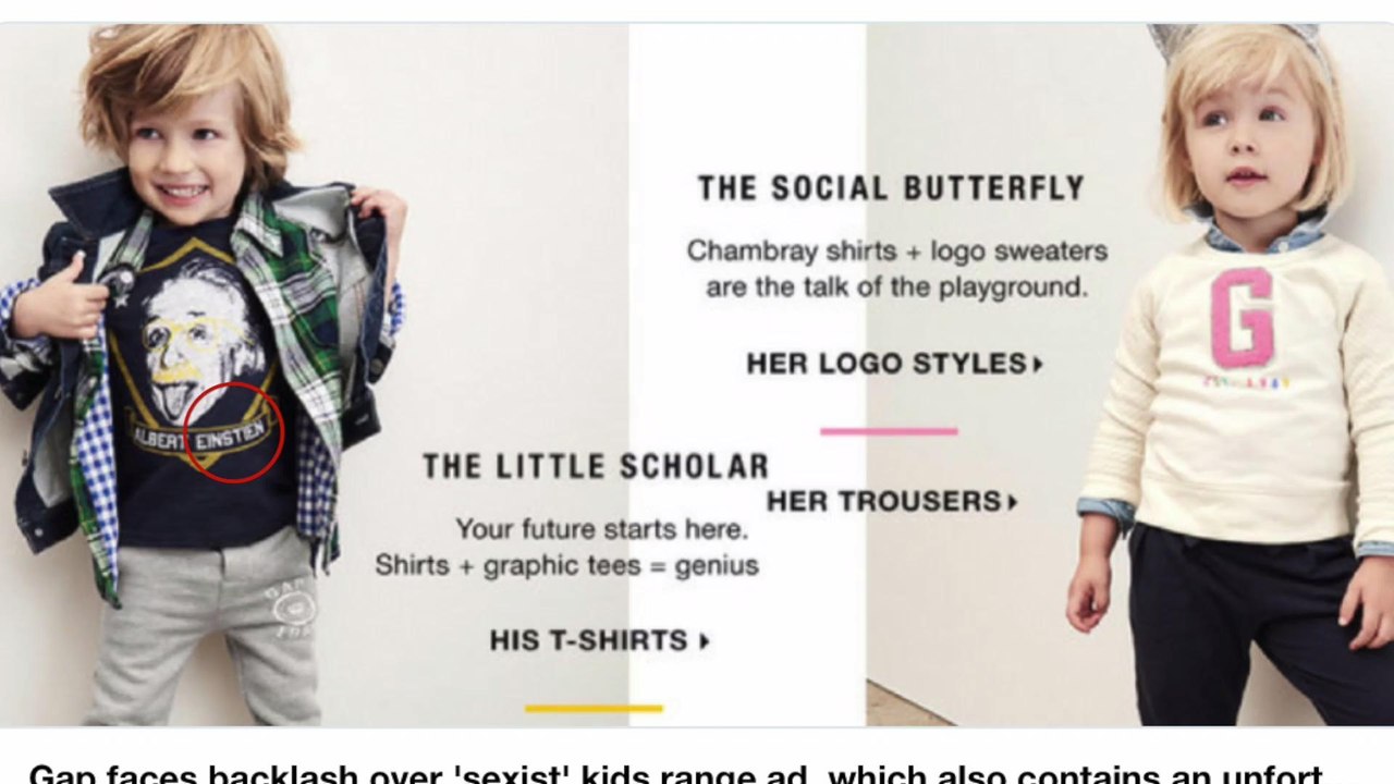 Gap in Trouble for Sexist Advertisement