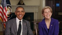 President Obama Meeting With Senator Elizabeth Warren