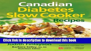 Books Canadian Diabetes Slow Cooker Recipes Free Download