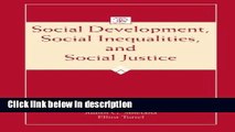 Books Social Development, Social Inequalities, and Social Justice (Jean Piaget Symposia Series)