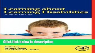 Ebook Learning About Learning Disabilities, Fourth Edition Full Online