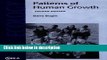 Books Patterns of Human Growth (Cambridge Studies in Biological and Evolutionary Anthropology)