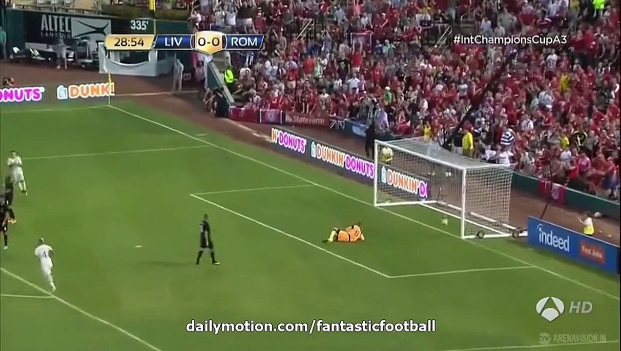 Half Time Highlights  - Liverpool 1-1 AS Roma International Champions Cup 01.08.2016