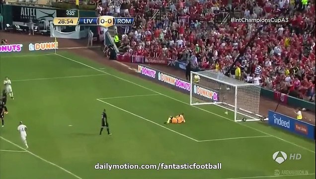 Half Time Highlights - Liverpool 1-1 AS Roma International Champions Cup 01.08.2016