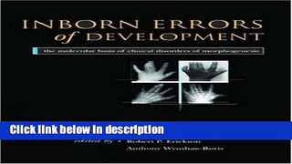 Books Inborn Errors of Development: The Molecular Basis of Clinical Disorders of Morphogenesis