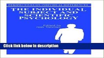 Books The Individual Subject and Scientific Psychology (Perspectives on Individual Differences)