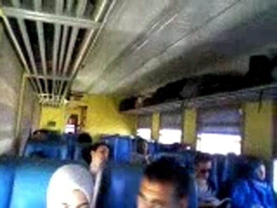 Dans le train 　Inside the train 　電車の中に