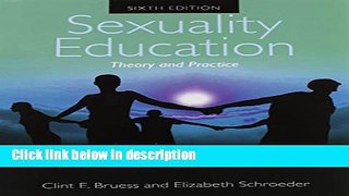 Books Sexuality Education Theory And Practice Free Online