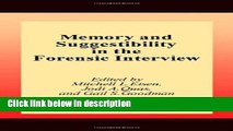 Ebook Memory and Suggestibility in the Forensic Interview (Personality and Clinical Psychology)