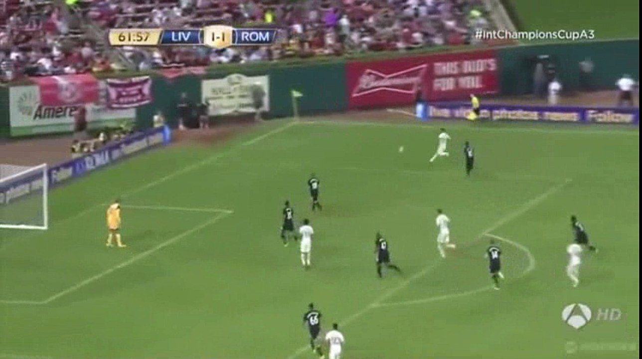 Mohamed Salah Goal HD - Liverpool 1-2 AS Roma 01.08.2016