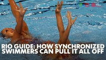 How synchronized swimmers have perfect timing