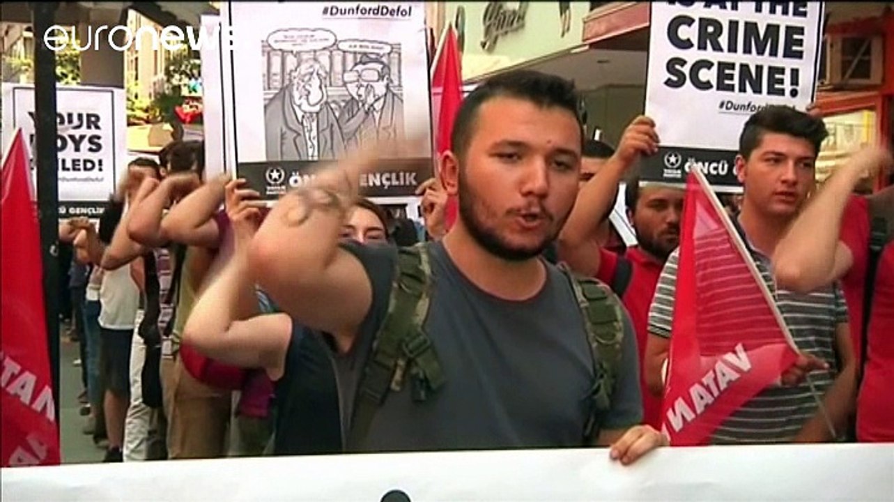 تركيا: الجنرال الأمريكي جوزيف دانفورد يدين الانقلاب الفاشل في تركيا