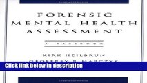 Ebook Forensic Mental Health Assessment: A Casebook Free Online