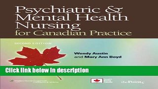 Ebook Psychiatric Mental Health Nursing for Canadian Practice Free Online