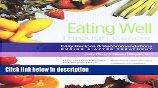 Books Eating Well Through Cancer: Easy Recipes Free Online