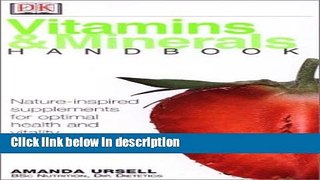 Ebook Vitamins   Minerals Handbook Free Online