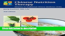 Books Chinese Nutrition Therapy: Dietetics in Traditional Chinese Medicine (TCM) (Complementary