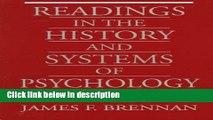 Books Readings in the History and Systems of Psychology (2nd Edition) Free Download