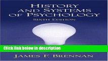 Books History and Systems of Psychology (6th Edition) Full Online