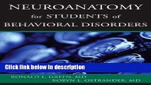 Ebook Neuroanatomy for Students of Behavioral Disorders Free Online