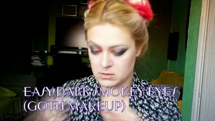 EASY DARK SMOKEY EYES TUTORIAL