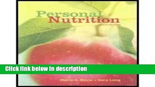 Books Personal Nutrition Full Online