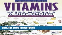 Ebook Vitamins, Herbs, Minerals   Supplements : The Complete Guide (Paperback)--by H. Winter
