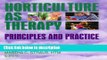 Books Horticulture as Therapy: Principles and Practice Full Online