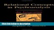 Books Relational Concepts in Psychoanalysis: An Integration Full Online