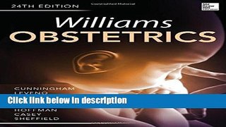 Books Williams Obstetrics 24/E Free Online