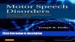 Ebook Motor Speech Disorders: Substrates, Differential Diagnosis, and Management, 3e Full Online