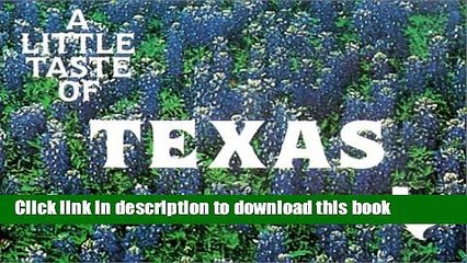 PDF  A Little Taste of Texas (Flavors of Home)  Free Books