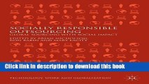 Books Socially Responsible Outsourcing: Global Sourcing with Social Impact Free Online
