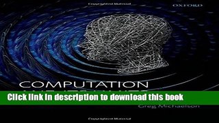 Ebook|Books} Computation and its Limits Free Download