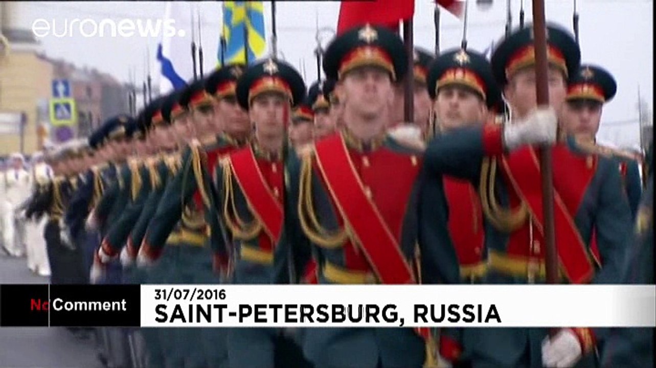 Russia: Navy Day parade