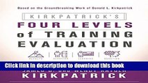 Ebook Kirkpatrick s Four Levels of Training Evaluation Free Download