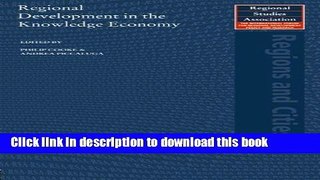 Books Regional Development in the Knowledge Economy Free Online