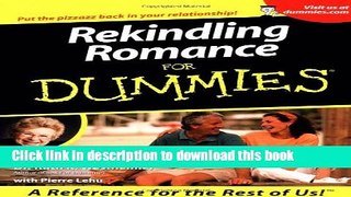 Books Rekindling Romance For Dummies Free Online