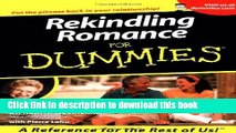 Books Rekindling Romance For Dummies Free Online