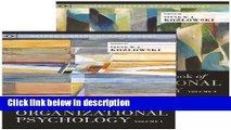 Books The Oxford Handbook of Organizational Psychology: Two-Volume Set (Oxford Library of