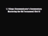 READ book 1 2 Kings (Communicator's Commentary: Mastering the Old Testament) (Vol 9)  FREE