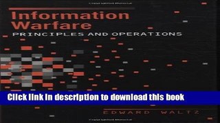 Books Information Warfare: Principles   Operations Free Download