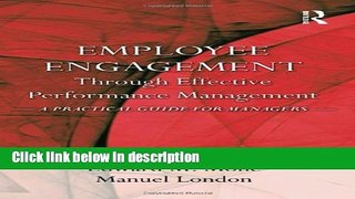 Ebook Employee Engagement Through Effective Performance Management: A Practical Guide for Managers