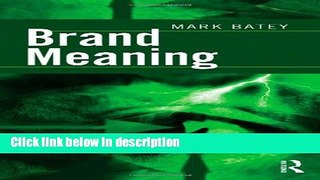 Books Brand Meaning Free Online