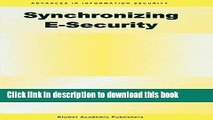 Books Synchronizing E-Security Free Online