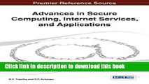 Books Advances in Secure Computing, Internet Services, and Applications Full Download