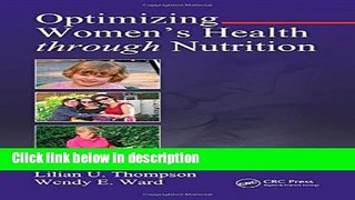 Books Optimizing Women s Health through Nutrition Free Online