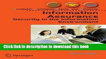 Ebook|Books} Information Assurance: Security in the Information Environment (Computer