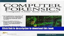 Ebook|Books} Computer Forensics: Computer Crime Scene Investigation Free Download